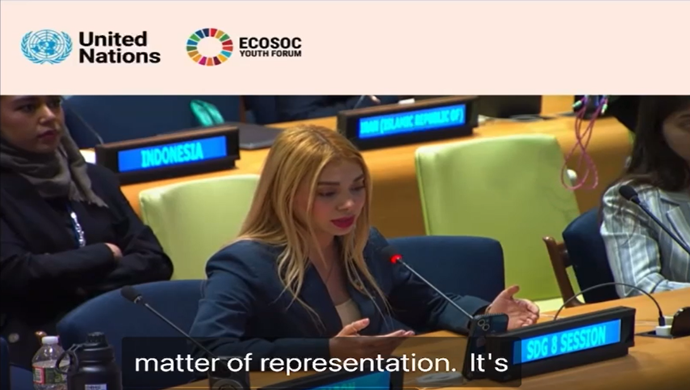 Soydaşımız BMT-də ECOSOC-un Gənclər Forumunda iştirak edib