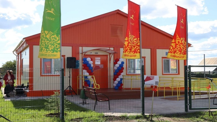 Tataristan’ın Nurlatskiy bölgesinde “Birleşik Rusya” halk programı kapsamında yeni bir FAP inşa edildi