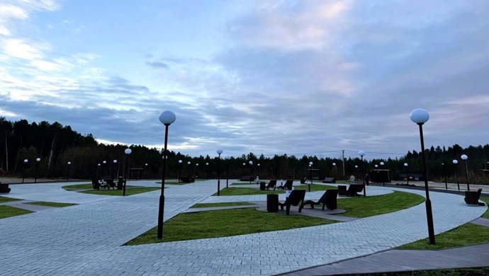 Hantı-Mansi Özerk Okrugu’na bağlı Berezovo’da bulunan bir dinlenme parkı, Birleşik Rusya halk programı kapsamında iyileştirildi.