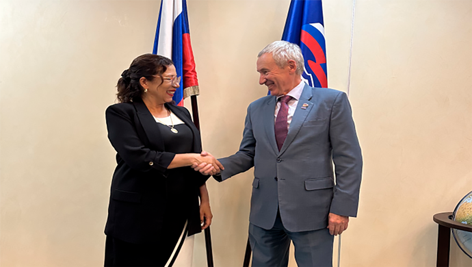 Birleşik Rusya ve Venezuela Birleşik Sosyalist Partisi işbirliğini güçlendiriyor.