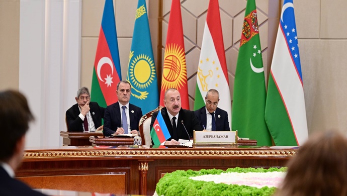 Ilham Aliyev addressed 7th Consultative Meeting of Heads of State of Central Asia