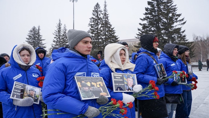 «Молодая Гвардия Единой России» организовала в регионах мероприятия ко Дню защитника Отечества