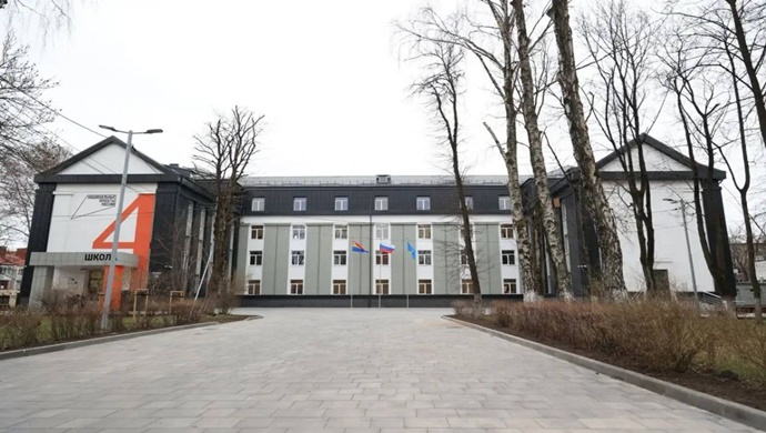 По народной программе «Единой России» в Калининграде отремонтировали школу