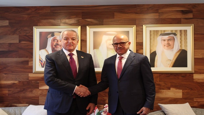 Meeting of the Foreign Ministers of Tajikistan and Bahrain