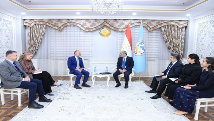 Meeting of the Deputy Minister with the Acting Head of the OSCE Programme Office in Dushanbe