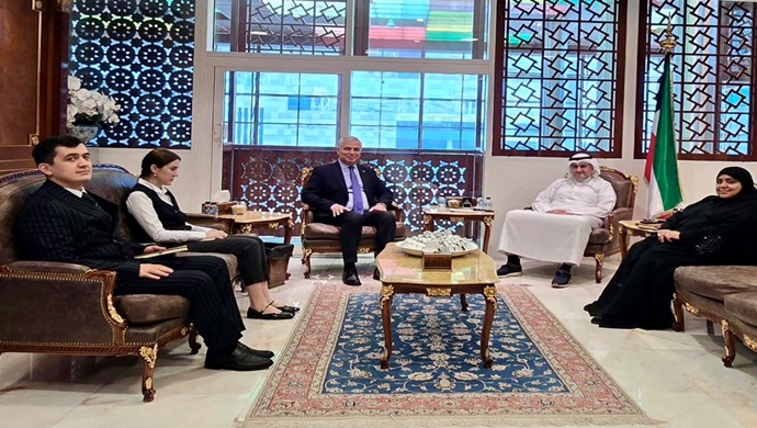 Ambassador of Tajikistan met with the Minister of Justice of Kuwait
