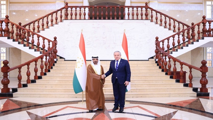 Presentation of a copy of Letters of Credence by the newly appointed Ambassador of the United Arab Emirates