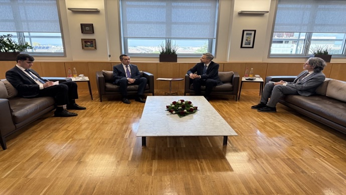 Dışişleri Bakan Birinci Yardımcısının IFAD Başkanı ile Görüşmesi